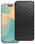 Atverčiamas dėklas Xiaomi 17 Cubic Book juodas