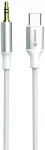 Swissten Audio Adapter Textile USB-C - 3.5mm Vads 1.5m
