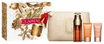 Set Clarins: Double Serum, Anti-Aging, Concentrate, For Face, 50 ml + Extra-Firming Energy, Anti-Wrinkle, Day, Cream, For Face, 15 ml + Double Eye, Anti-Ageing, Eye Serum, 0.9 ml *Sample