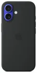Apple iPhone 16 Silicone Case with MagSafe black