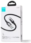 Joyroom USB - Type-C duomenų kabelis, 3A, 1.2m, Black (S-UC027A10)