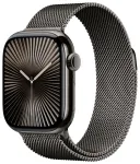 I&scaron;manusis laikrodis Apple Watch Series 10 LTE 42mm titano korpusas su Milanese apyranke Slate