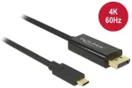 DELOCK USB kabelis C -> DP 4K 60Hz St/St 2.00m