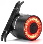 Rockbros Q3 Rear Bike Light with Smart Stop System - Black