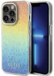 Guess IML Faceted Mirror Disco Iridescent Case Aizsargapvalks Priek&scaron; iPhone Apple 15 Pro Max