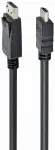 Gembird CC-DP-HDMI-6 Kabelis DisplayPort uz HDMI / 1.8m
