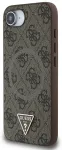 Guess PU 4G Strass Triangle Metal Logo Case Aizsargapvalks priek&scaron; Apple iPhone 16e