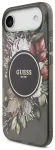 Guess IML Flowers Strap MagSafe Case Aizsargapvalks priek&scaron; iPhone Air / melns