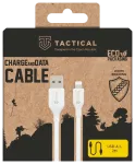 Tactical Stitch Thread USB-A/Lightning Kabelis 2m / balts