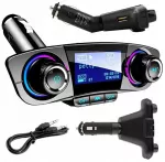 Goodbuy UFO car fm transmitter 2.1A | usb flash | sd | bluetooth 5.0 black