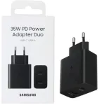 Samsung EP-TA220NBEGEU Super Fast Charge PD 35W Tīkla Lādētājs