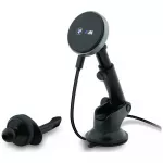 BMW M Edition magnetinis automobilinis telefono laikiklis ant oro grotelių ir stiklo su 25W belaidžiu įkrovimu suderinamas su MagSafe juodas
