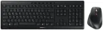 CHERRY Stream Desktop Comfort belaidis klaviatūros ir pelės rinkinys QWERTZ DE juodas