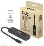 Club 3D Club3D Adapteris USB-C į HDMI 8K60Hz/4K120Hz, aktyvus adapteris M/F, PD 3.0, HDR10+ ir DSC 1.2