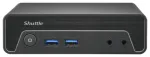 Shuttle PFB-NE10N101 NE10N Nano kompiuteris, Intel N 100 SoC, DDR4, HDMI, DP, 6x USB, LAN, be ventiliatoriaus, 24/7, 65W