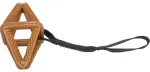 Dog toy : Trixie CityStyle rhombus on a rope, bungee, TPR, 18 cm|38 cm