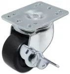 Qoltec Castors with brake for racks 19''| 4pcs.