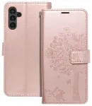 MEZZO tree knyginio tipo telefono dėklas Samsung Galaxy A13 5G (A136) | A04s (A047) rožinis