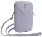 Guess Torebka GUWBZPGSTEGU fioletowy|purple Zip Triangle 4G