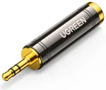 UGREEN adapter | adapter from 3.5 mm jack to 6.5 | 6.35 mm mini jack (grey)