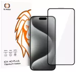 Tel Protect 10X HD Plus Titanium grūdintas apsauginis stiklas telefonui iPhone 16 Pro | iPhone 17