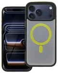 Riff NEO Magsafe aizmugurējais maks preks iPhone 18 Pro / iPhone 17 Pro Black/Yellow