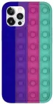 Mocco Bubble Case Aizmugurējais Antistresa Silikona Apvalks Priek&scaron; Apple iPhone 12 Pro Max