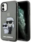 Karl Lagerfeld KLHCN61HNKCTGK Aizsargapvalks priek&scaron; iPhone 11/XR 6,1" / melns