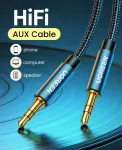 UGREEN 10688 Audio kabelis 3.5mm 3 m / zils