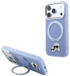 Case Karl Lagerfeld with Ring Stand 360 Karl & Choupette Heads Pin MagSafe for iPhone 18 Pro Max