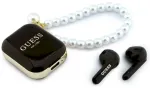 Guess Pearl Strap Earphones TWS Bezvadu austiņas / melns