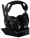 LogitechG ASTRO A50 (Gen 5) Black - Kabelloses LIGHTSPEED Gaming-Headset und Basisstation mit PLAYSYNC Audio
