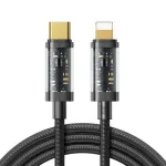 Joyroom Type-C - Lightning A10 serijos greito įkrovimo laidas PD 20W, 1.2m, Black (S-CL020A12)