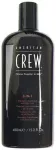 American Crew Classic 3-in-1 &bdquo;3-in-1&ldquo; &scaron;ampūnas, kondicionierius ir du&scaron;o gelis (skaidrus)