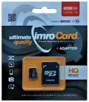 Imro memory card 256GB microSDXC kl. 10 UHS-3 + adapter