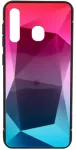 Mocco Stone Ombre Back Case Silikona Apvalks Ar Krāsu Gradientu Priek&scaron; Apple iPhone X / XS Rozā - Zils