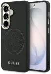 Case Guess Perforated Logo MagSafe Aizsargapvalks priek&scaron; Samsung Galaxy S26 / melns
