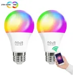NOUS P3 Smart WIFI Bulb RGB E27 (2pcs), TUYA / Smart Life