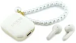 Guess Pearl Strap Earphones TWS Bezvadu austiņas / balts
