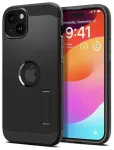 Spigen Tough Armor MAG dėklas telefonui iPhone 15 6.1" MagSafe juodas
