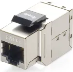 Equip EQUIP 8 x KEYSTONE C6A/10G ekranēts Cat.6 RJ45 Keystone savienotājs paneļim - 125596