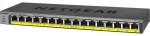 NETGEAR GS116LP PoE Switch 16 Port Gigabit Ethernet LAN Switch mit 16x PoE+ 76W (Plug-and-Play Netzwerk Switch PoE 16 Ports, l&uuml;fterlos, 19 Zoll Rack-Montage), Black