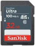 SanDisk memory card 32GB SDHC Ultra 100 MB/s