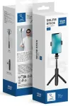 BLUE STAR selfie stick with wireless remote control tripod L21 black