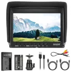 NEEWER F100 Field Monitor + USB Charger + Battery Kit