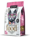 Freeze-dried food for cats - DR Malou, Chicken with chicken hearts CAT KARMA, Adult, 500g