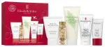 Set Elizabeth Arden: White Tea Skin Solutions, Purifying, Cleansing Cream, 50 ml + Advanced Ceramide, Nourishing & Restoring, Serum Capsules, For Face, 14 pcs + Green Tea - Honey Drops, Hydrating, Bod