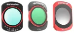 Sunnylife filter set for Osmo Pocket 4/Pocket 3: VND2-32, CPL, MCUV, Black Mist 1/4