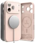 RINGKE SILICONE MAGNETIC MAGSAFE IPHONE 18 PRO PINK SAND