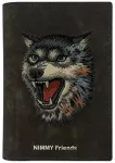 Passport case Nimmy wallet Raptor Wolf brown